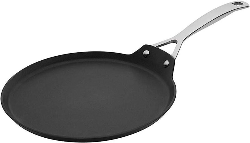 LE CREUSET LES FORGEES PANNENKOEKENPAN 24CM ANTI-ADH