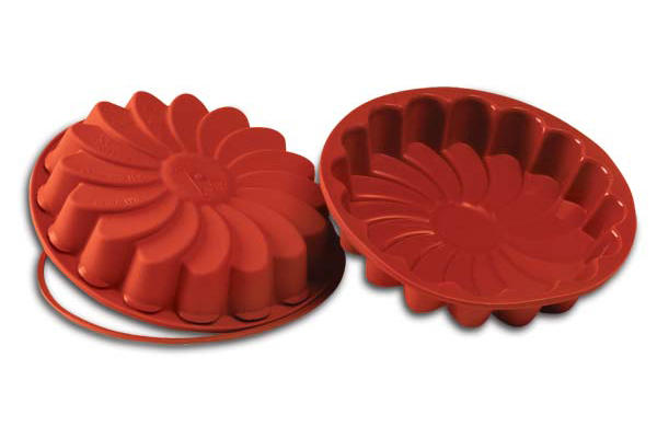 SILIKOMART SFT220 DAISY FLOWER CAKE MOLD Ø220 HT 45MM 1300ML UNIFLEX