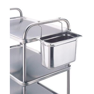 BOURGEAT SUPPORT+ RÉCIPIENT POUBELLE GN1/3-H20 INOX