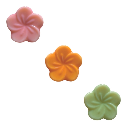 088117 PCB FLEURETTES PAG PRINTEMPS 3 DESIGNS Ø 3CM 176PCS 