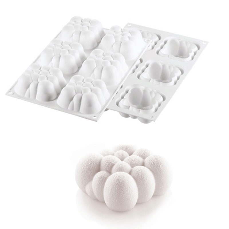 SILIKOMART VORM CLOUD 120 71 X 71MM H 34 MM VOL 120ML = STUK