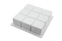 SILIKOMART - MOULE SILICONE - CUBIK 172 X 175MM H 50MM VOL 1400ML