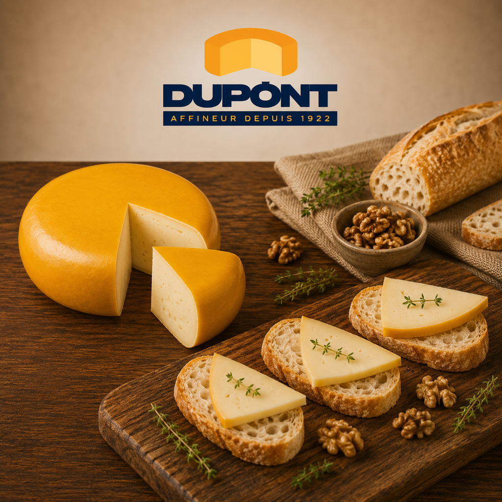 FROMAGE GOUDA JEUNE NEUTRE ROUE DE ± 12KG ***POIDS VARIABLE*** UNITE = KG ***S/CDE***