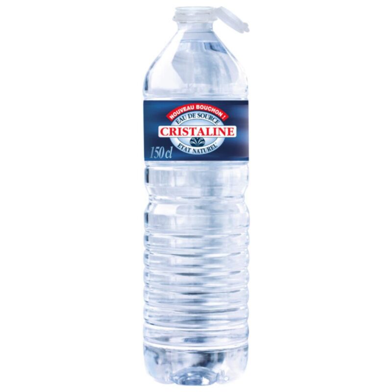 CRISTALINE PLAT BRONWATER IN PET-FLES 6 X 1,5L