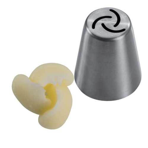 DOUILLE DE GLACAGE INOX FLEUR 3 PETALE BX0061