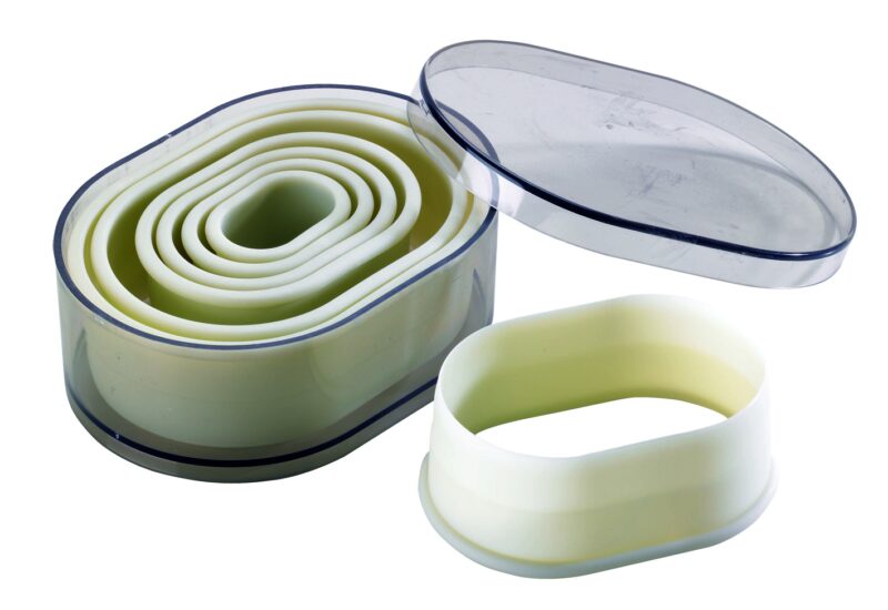 EXOGLASS 7P CUTTER SMOOTH OVALS FROM 3.2 TO 11CM-CH883P