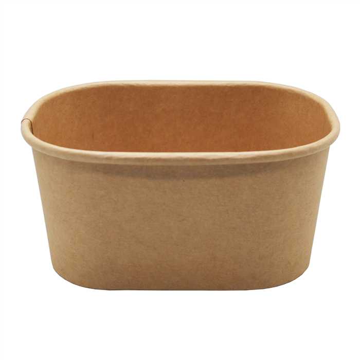 KRAFT+PE RAVIER 10,8X7,8X3,4CM 125ML 25ST