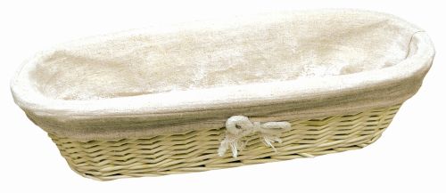 LANG BROODVORM RIET MET DOEK 31X11CM H9CM - PAN20