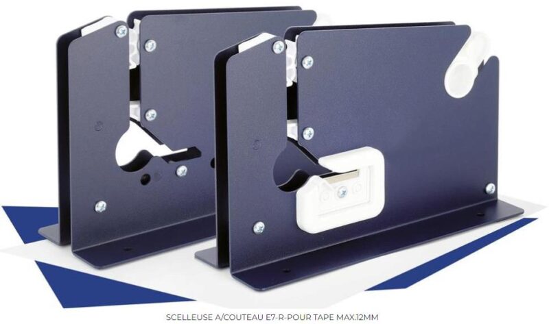 SCELLEUSE A/COUTEAU E7-R POUR TAPE MAX.12MM