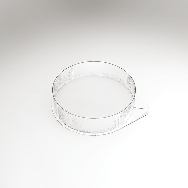 070558 PCB RONDE PLATTE ENTREMET MALLEN VOOR 100 STUKS Ø 18 CM D. 4,5 CM 100STUKS ***S/CD***