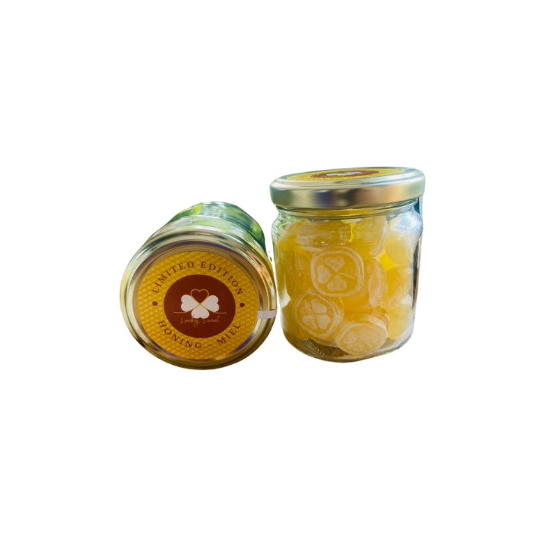 *FDS*BONBON LUCKY SWEET MIEL BOCAL DE 130GR