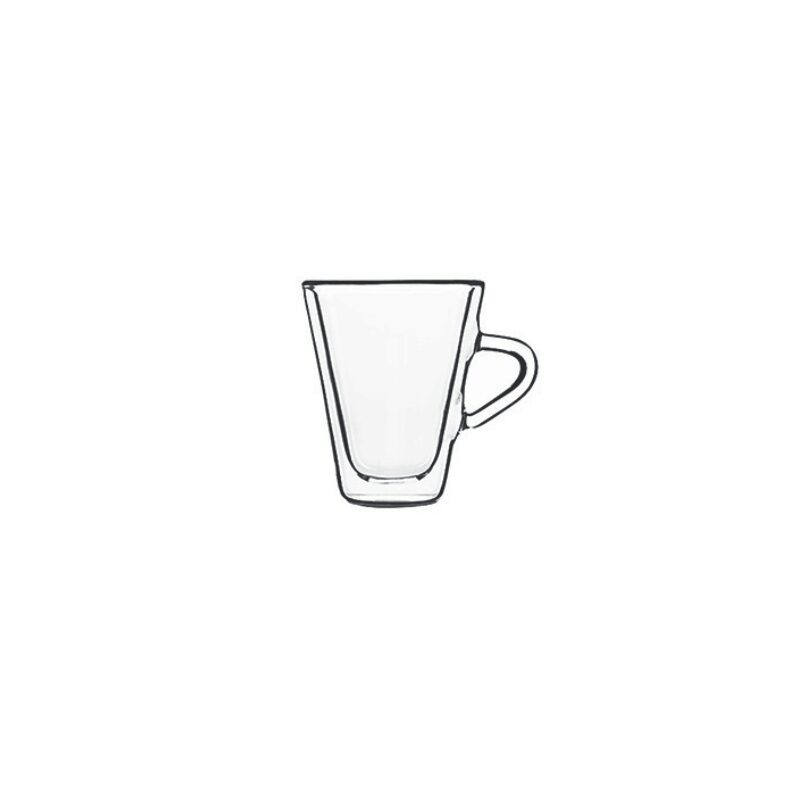 LUIGI BORMIOLI SET 2 VERRES"EXPRESSINO" 10.5CL DOUBLE PAROI