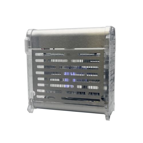 BRC FLYINBOX INSECTENDODER LED FX5 1X5W ROESTVRIJ STAAL & TRANSPARANT