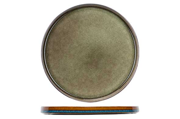 C&T QUINTANA  GREEN ASSIETTE 27.5CM - 3948028