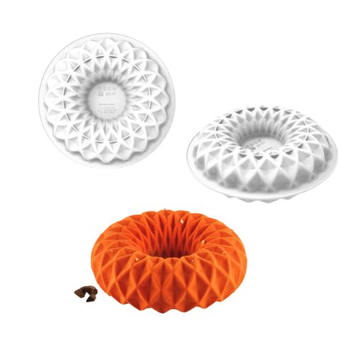 SILIKOMART SILICONE VORM KALEIDO 1100 Ø19CM H6CM VOL 1100ML
