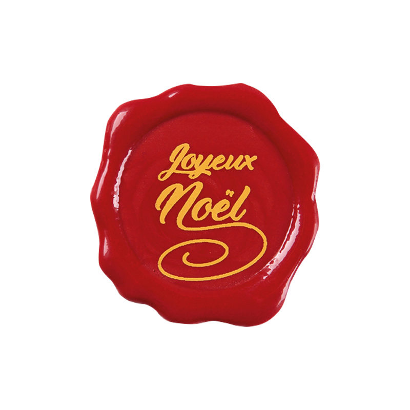 2013477 STEMPEL JOYEUX NOËL 3 CM 175 STUKKEN