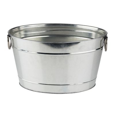 SEAU RAFRAICHISSEUR METAL GALVANISE 11 L 40X28XHT22CM