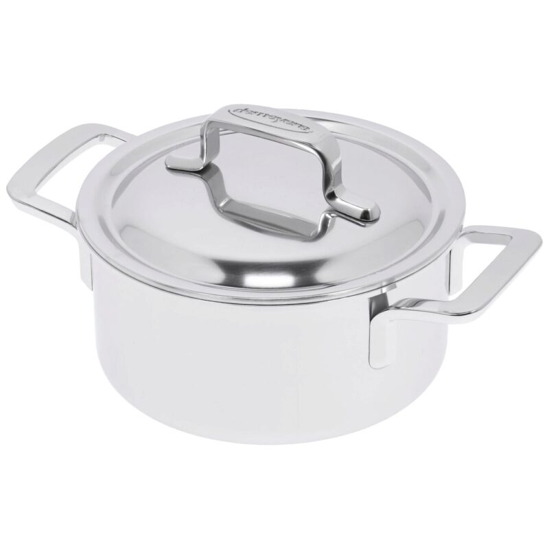 DEMEYERE INTENSE 5 MARMITE BASSE A/COUV 18CM - 2.2L - 40318