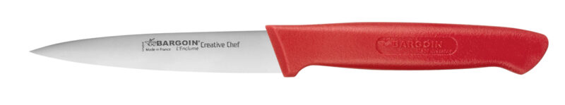 FISCHER COUTEAU OFFICE 10CM MANCHE ROUGE SURMOULE 3337-10