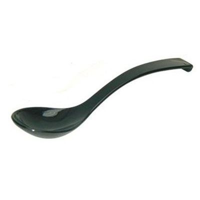 BLACK CURVED APPETIZERS SPOON