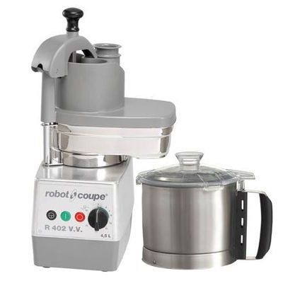 ROBOT COUPE R402V.V COMBINE CUTTER-CL 1000W-4.5L-300À3500RPM-230V/1-BOOK WITHOUT DISCS