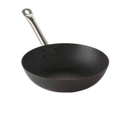 POINT-VIRGULE WOK 30CM ANTI-AANBAK KOOLSTOFSTAAL