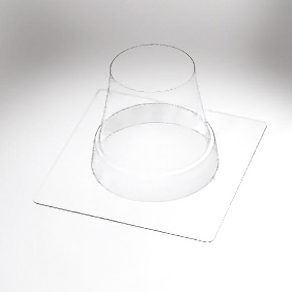 009864 PCB MOULES PETIT POT Ø 10 CM H. 8,8 CM 10PCES