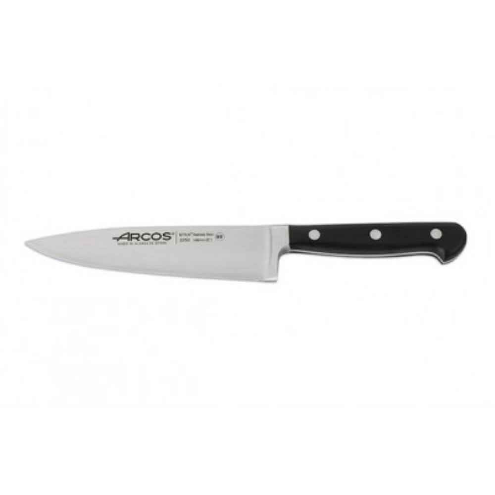 ARCOS CLASSIC PRO COUTEAU 1/2 CHEF 21CM MITRE INOX