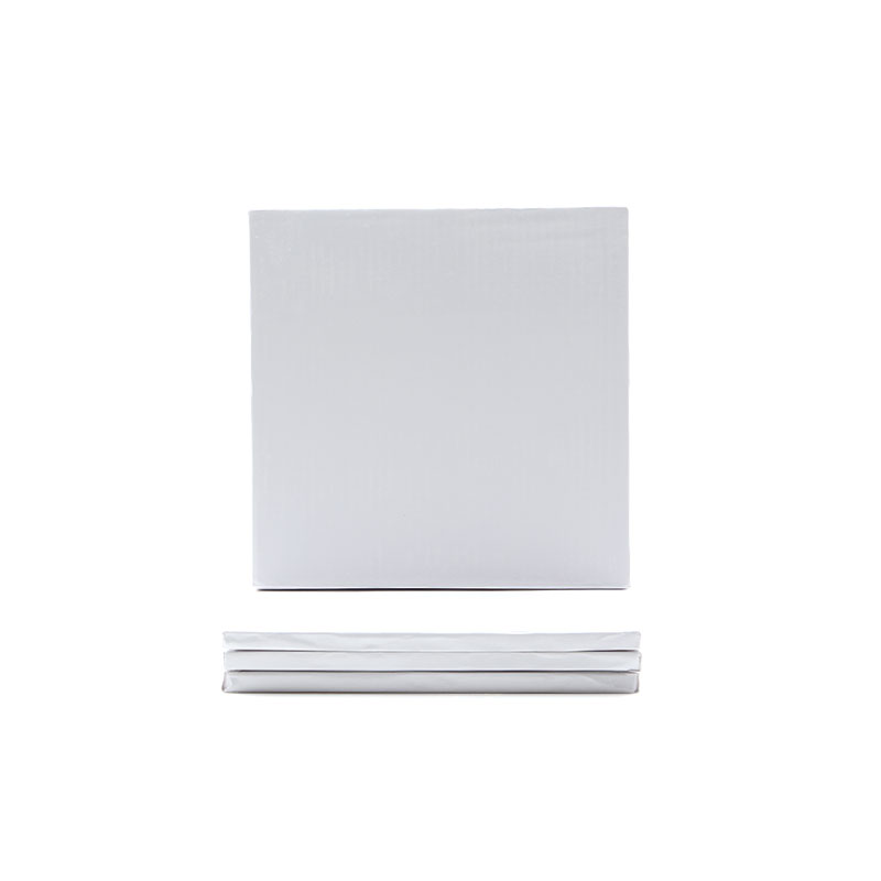 1030389 PLATEAU BLANC 30CM  CARRE
