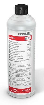 ECOLAB DELIMER DETERGENT DETARTRANT MULTI USAGE  EL60 1L