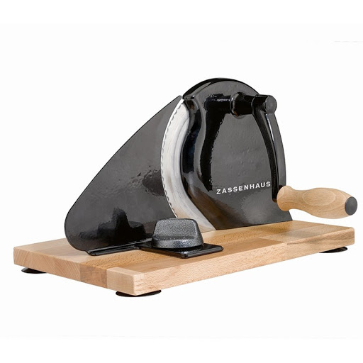 ZASSENHAUS TRANCHEUSE MANUELLE BLACK LAME INOX