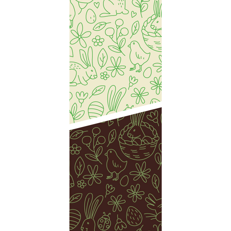 2046436 EASTER TRANSFER SHEET GREEN 30X40CM 30 PCES ***S/CD***