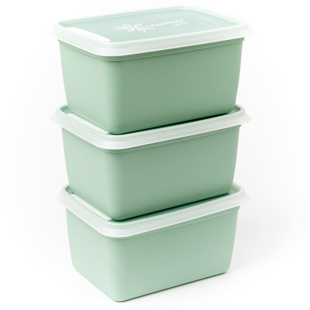 *FF*DBP ALASKA "BIO" RECHTHOEKIGE DOZEN 17,5XH13,5XH9CM 1LSET