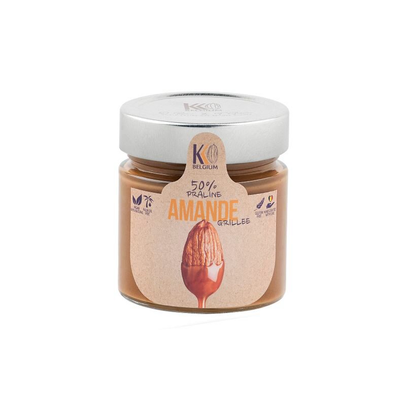 KKO GEROOSTERDE AMANDELPRALINE 50% 200GR