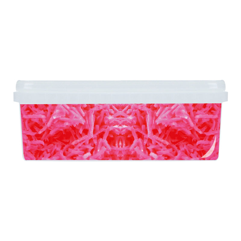 63003 CONFETTI HOSTIE ROZE 250 G = POTJE