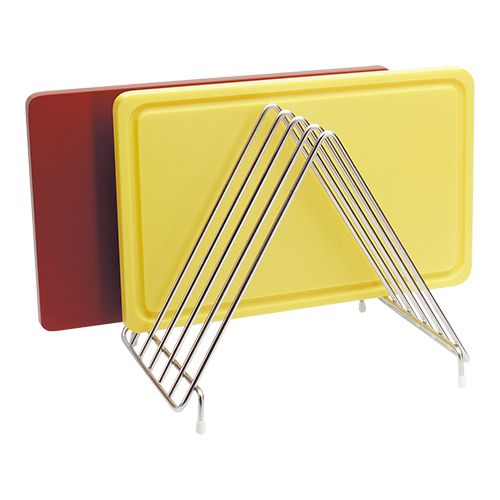 CATERCHEF STAINLESS STEEL SUPPORT FOR 6 BOARDS 31X26XHT28CM