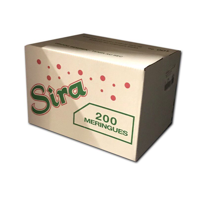 MERINGUE N°1 Ø 6,5CM SIRA 200 STUKKEN