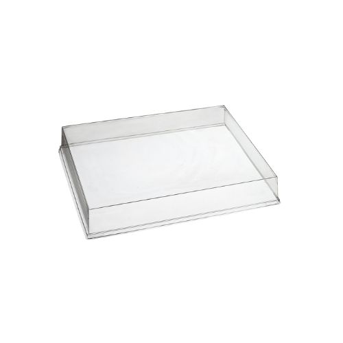 TRANSPARENT LID FOR QUARTZ TRAY CANE PULP GN1/2 33X27X5.1CM 25PCS FOST+ INCLUDED
