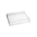 TRANSPARENT LID FOR QUARTZ TRAY CANE PULP GN1/2 33X27X5.1CM 25PCS 