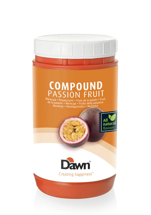 DAWN COMPOUND AROMA PASSION FRUIT MARACUJA 1KG