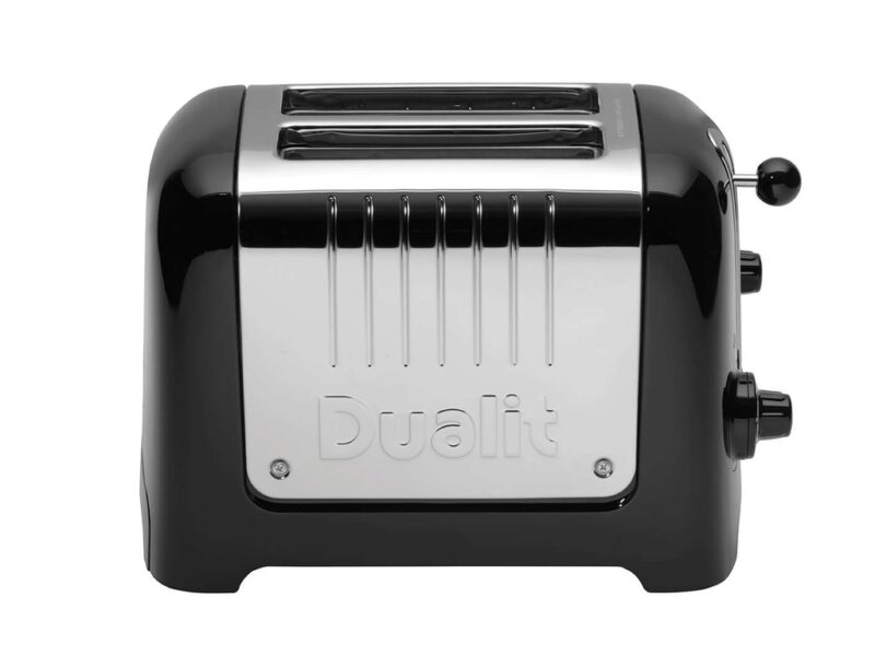DUALIT TOASTER "LITE" BLACK 2 SLICES - 1000/1200W