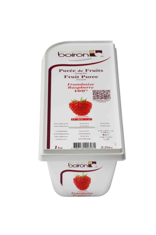 BOIRON FRAMBOZEN PUREE ZONDER SUIKER 6 X 1KG = KG