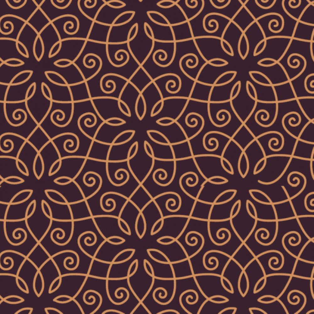 *FDS*FEUILLE TRANSFERT CHOCOLAT ART DECO CUIVRE  1 COUL265X126