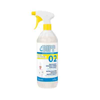 DIPP 02 DEGRAISSANT SURPUISSANT EN SPRAY  1L