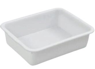 BAC A PATE POLY BLANC 53X41XH14CMM 20L 7-8KG PATE