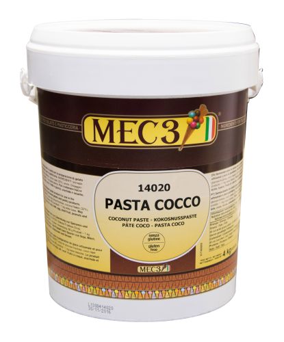 MEC3 14020 PATE GLACE AU LAIT COCO 4KG