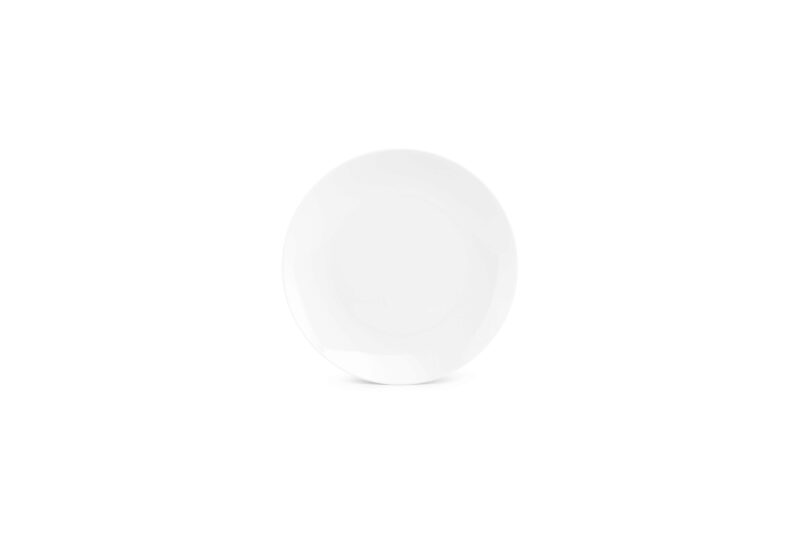 BONBISTRO BASIC BORD 1E PRIJS BEKER 20,5 CM WIT PORSELEIN - 750761