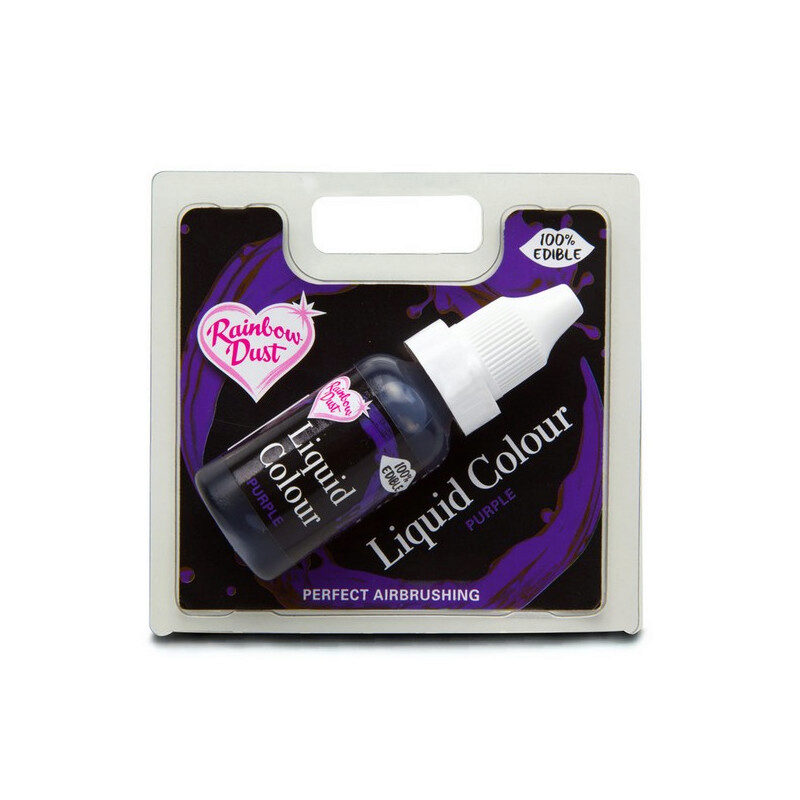 WATER OPLOSBARE VOEDSEL KLEUR PAARS16ML = FLES