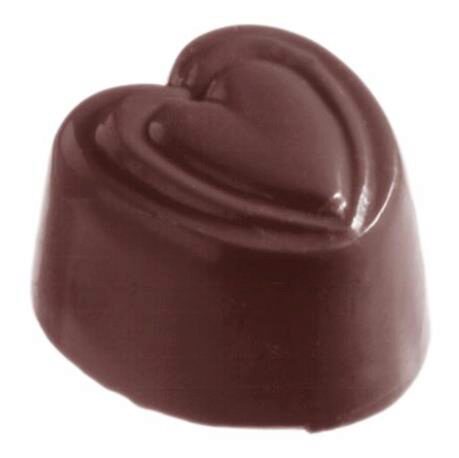 MOULE À CHOCOLAT COEUR CW1012 *13.5X27.5CM * 3X8 *13GR