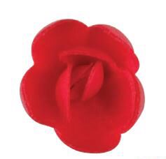 RM04.0/12 MINI RED ROSE WASTE WAX 40MM STRAWBERRY FLAVOR 72 PIECES